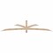 Ekena Millwork Davenport Smooth Timber Gable Bracket, Douglas Fir, 108"W x 22"H x 1 1/2"D x 3 1/2"F, 5/12 Pitch GBW108X22X0204DAV00SDF - alternate 1